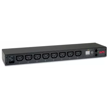 Unidade de distribuição de energia (PDU) APC AP7821B 8 tomadas AC 0U/1U preto
