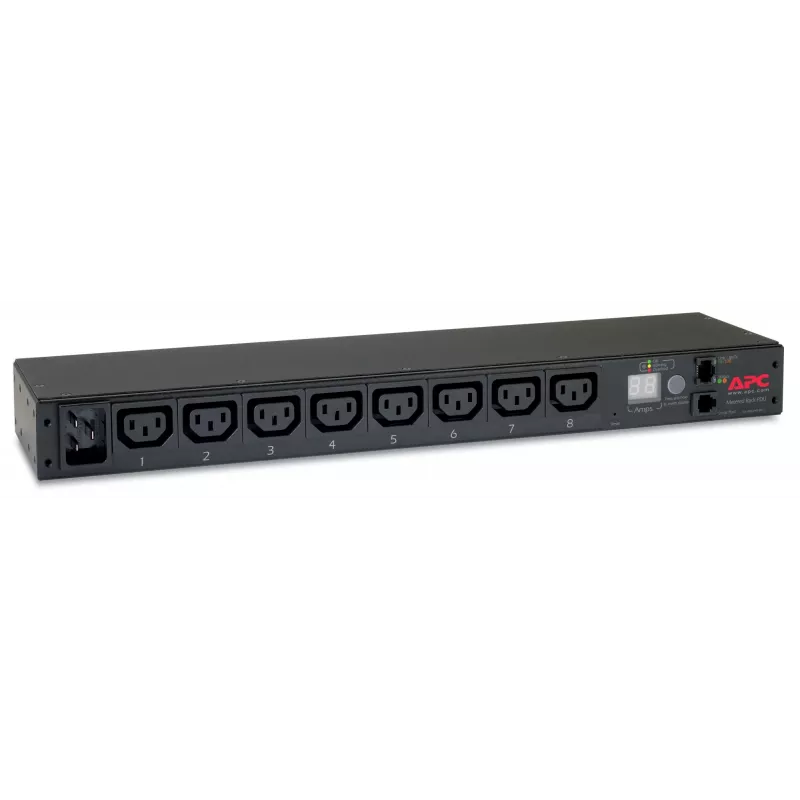 Unidade de distribuição de energia (PDU) APC AP7821B 8 tomadas AC 0U/1U preto