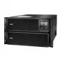 APC Smart-UPS On-Line SRT8KRMXLI - 8kW/VA, 6x C13 + 4x C19 + saída monofásica Hardwire, montagem em rack, NMC integrado