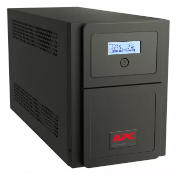 APC Easy UPS 1 Ph Line Interactive, 750VA, Tower, 230V, 6 saídas IEC C13, AVR, contacto livre de potencial, LCD, sem suporte para placa de rede
