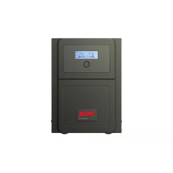 APC Easy UPS 1 Ph Line Interactive, 750VA, Tower, 230V, 6 saídas IEC C13, AVR, contacto livre de potencial, LCD, sem suporte para placa de rede
