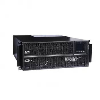 APC Smart-UPS On-Line, 5kVA/5kW, Rack/Tower, 230V, 2x IEC C13+1x IEC C19+ligação fixa de 3 condutores (H+N+E) saídas, placa de rede, sem kit de calhas
