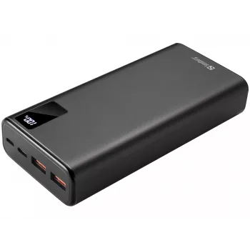 Bateria portátil Sandberg Powerbank USB-C PD 20W 20000, 20000 mAh