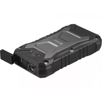 Sandberg Survivor Powerbank 20000 PD30W, 20000 mAh, carregamento sem fios, preto