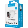 Carregador Sandberg 2in1 1xUSB-C 1xUSB 35W interior AC universal