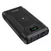 Sandberg Survivor Powerbank 7in1 76800, 76800 mAh, Lithium-Ion (Li-Ion), carregamento sem fios, 3,6 V, preto