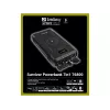 Sandberg Survivor Powerbank 7in1 76800, 76800 mAh, Lithium-Ion (Li-Ion), carregamento sem fios, 3,6 V, preto