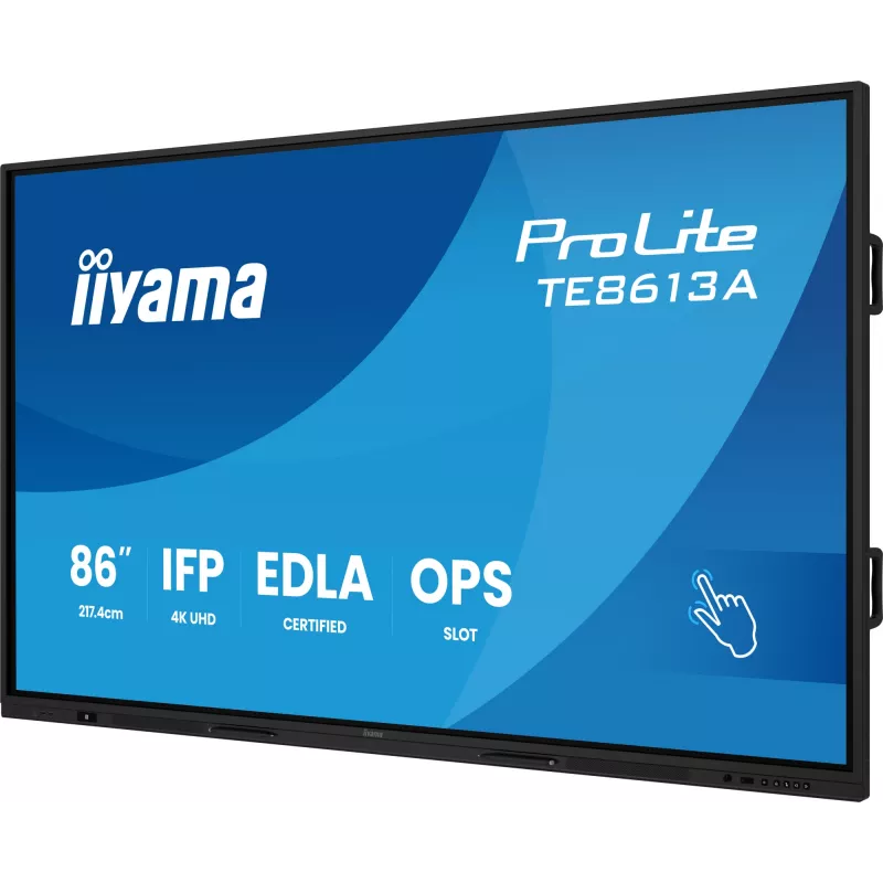 iiyama TE8613A-B1AG ecrã de sinalização interativo 2,17 m (85,6
