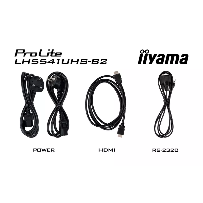 iiyama LH5541UHS-B2 Ecrã de sinalização Quiosque 138,7 cm (54,6