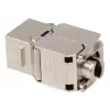 Módulo keystone Lanberg KSF6-4000, conector RJ-45 plano, azul-prateado