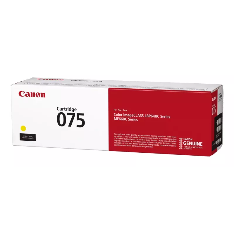 Toner Canon 075 1 unid. Original amarelo