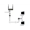Divisor de cabo Lanberg ADS-RJ45-2RJ45-OS preto