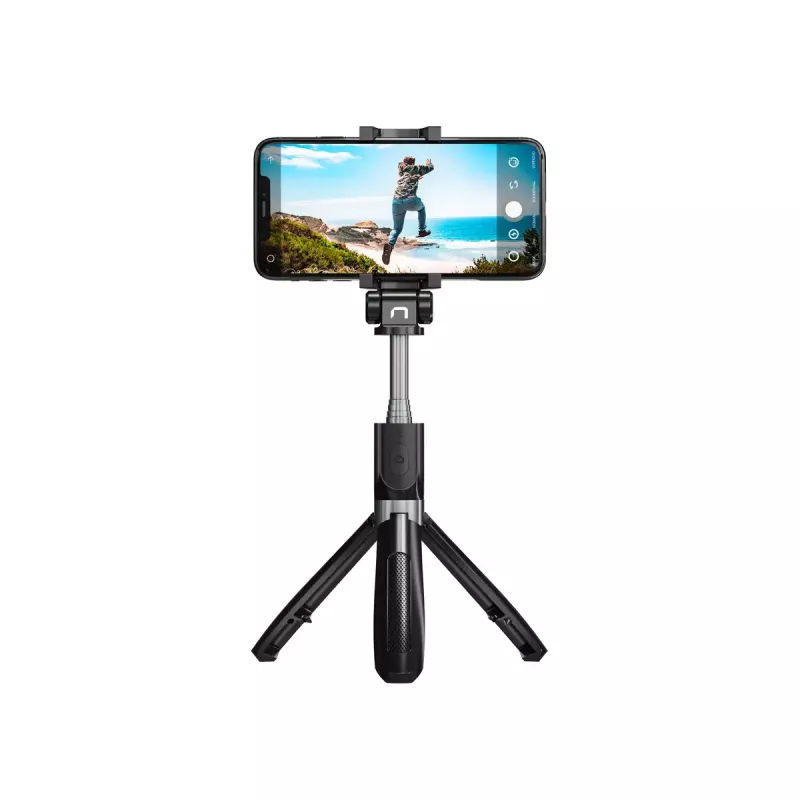 Pau de selfie NATEC Alvito NST-1653 preto