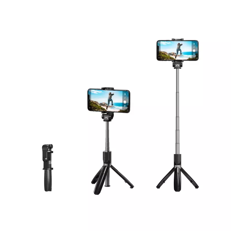 Pau de selfie NATEC Alvito NST-1653 preto