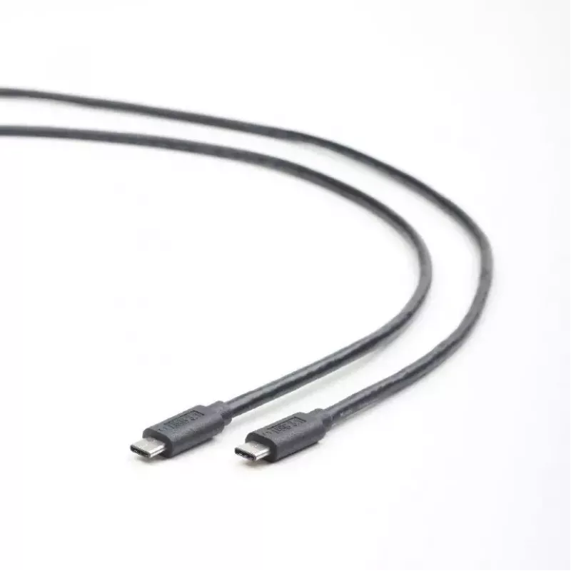 Cabo USB-C para USB-C Gembird CCP-USB3.1-CMCM-1M — 1 m, USB 3.2 Gen 1, preto