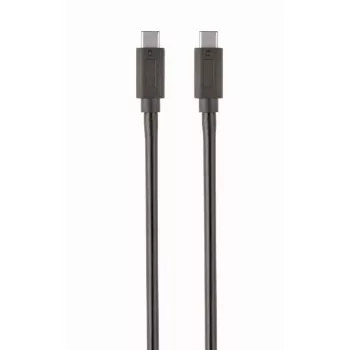 Cabo USB-C para USB-C Gembird CCP-USB3.1-CMCM-1M — 1 m, USB 3.2 Gen 1, preto
