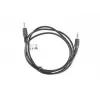 Cabo de áudio LANBERG 3,5 mm macho–macho 1,2 m preto