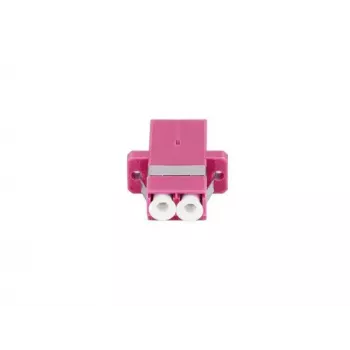 Adaptador de fibra ótica LANBERG MM LC/UPC Duplex OM4