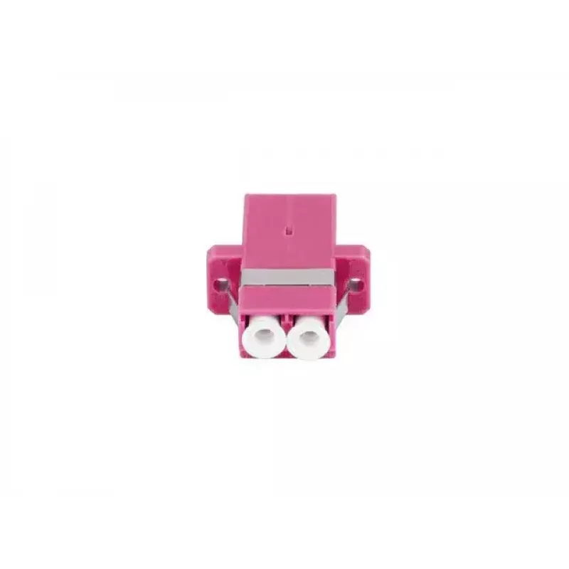 Adaptador de fibra ótica LANBERG MM LC/UPC Duplex OM4