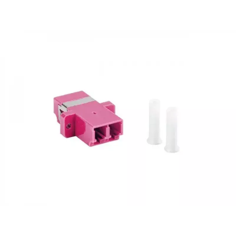 Adaptador de fibra ótica LANBERG MM LC/UPC Duplex OM4
