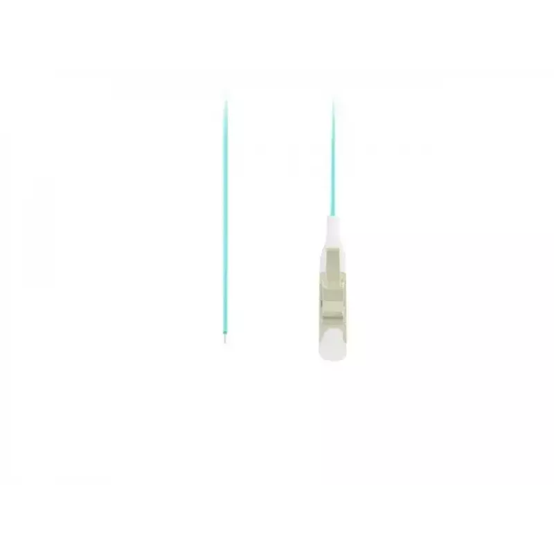Pigtail de fibra ótica LANBERG MM LC/UPC OM3 50/125 Easy Strip 2 m aqua