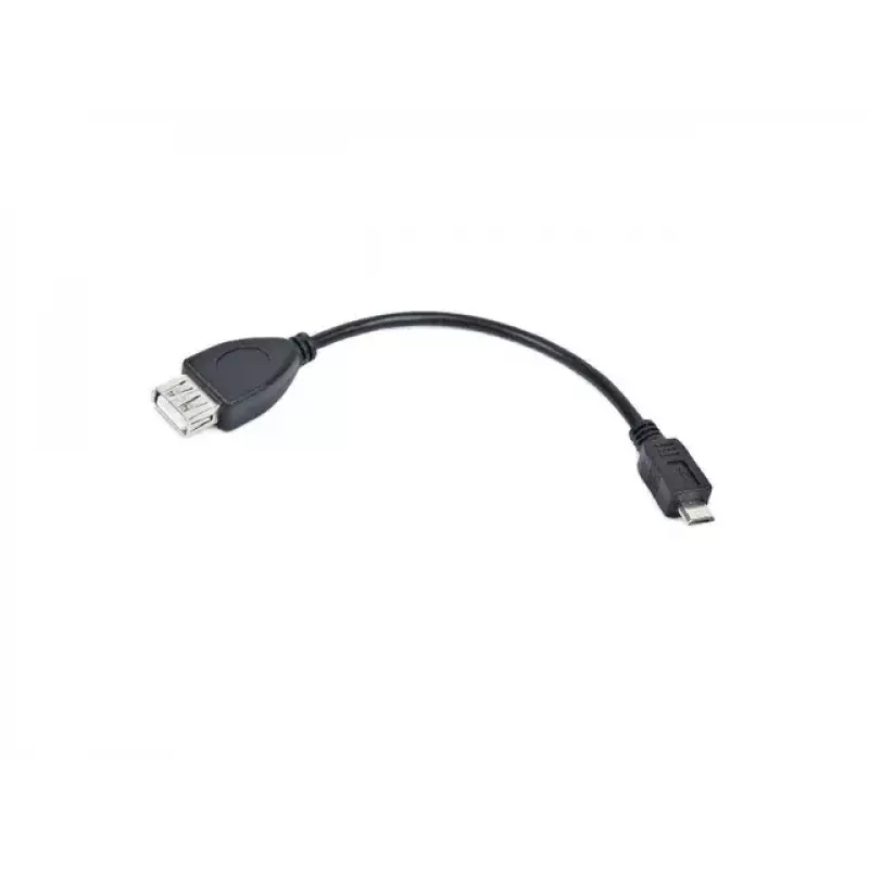 Cabo USB 2.0 LANBERG OEM-0006 — USB A para Micro-USB B, 0,15 m, preto
