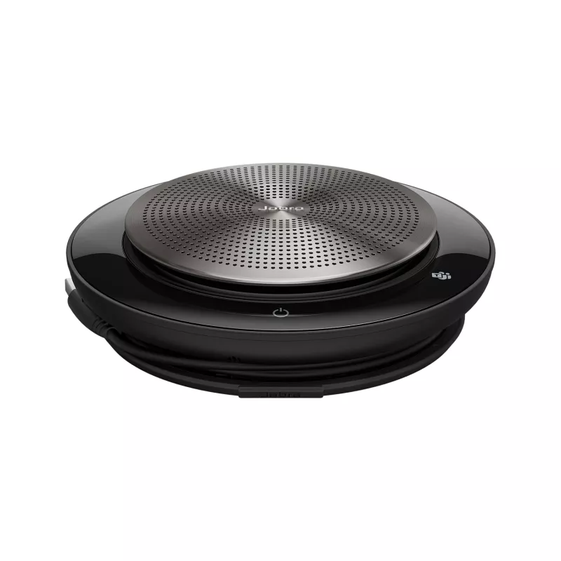 Jabra Speak 750 MS Teams, universal, preto, prateado, 30 m, 70 dB, 0,9 m, toque