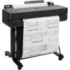 Impressora HP Designjet T630 24 polegadas edição 2025, impressão de tinta térmica, 2400 x 1200 DPI, HP-GL/2, JPEG, HP-RTL, CALS G4, URF, preto, ciano, magenta, amarelo, 2400 x 1200 DPI, 76 páginas por hora