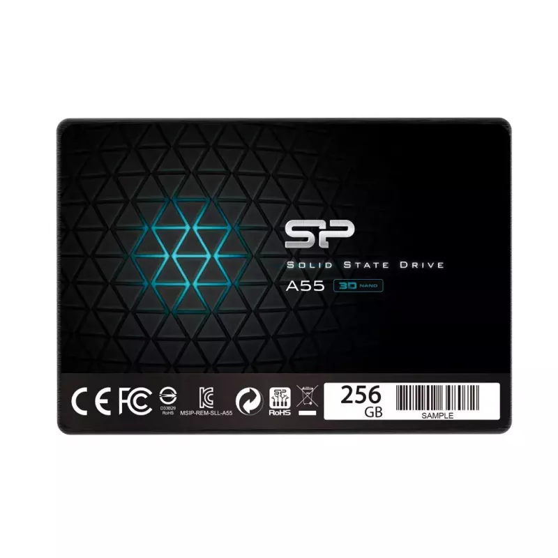 SSD SATA III 2,5 polegadas Silicon Power SP004TBSS3A55S25 – 4 TB, 500/450 MB/s, 7 mm
