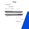HP Zbook X G1i Intel Core Ultra 7 255H 40,6 cm (16 polegadas) WUXGA 32 GB DDR5-SDRAM NVIDIA RTX PRO 2000 Blackwell Wi-Fi 7 (802.11be) Windows 11 Pro AI Workstation, AI PC