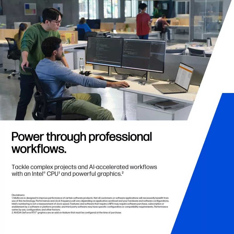 HP Zbook X G1i Intel Core Ultra 7 255H 40,6 cm (16 polegadas) WUXGA 32 GB DDR5-SDRAM NVIDIA RTX PRO 2000 Blackwell Wi-Fi 7 (802.11be) Windows 11 Pro AI Workstation, AI PC