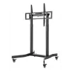 Suporte de parede/base para TV Techly ICA-TR68M 2,54 m (100 polegadas) Preto