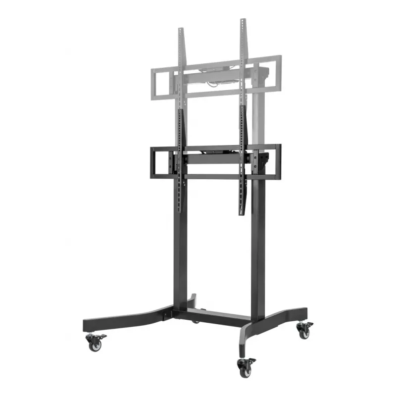 Suporte de parede/base para TV Techly ICA-TR68M 2,54 m (100 polegadas) Preto