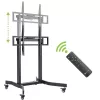 Suporte de parede/base para TV Techly ICA-TR68M 2,54 m (100 polegadas) Preto