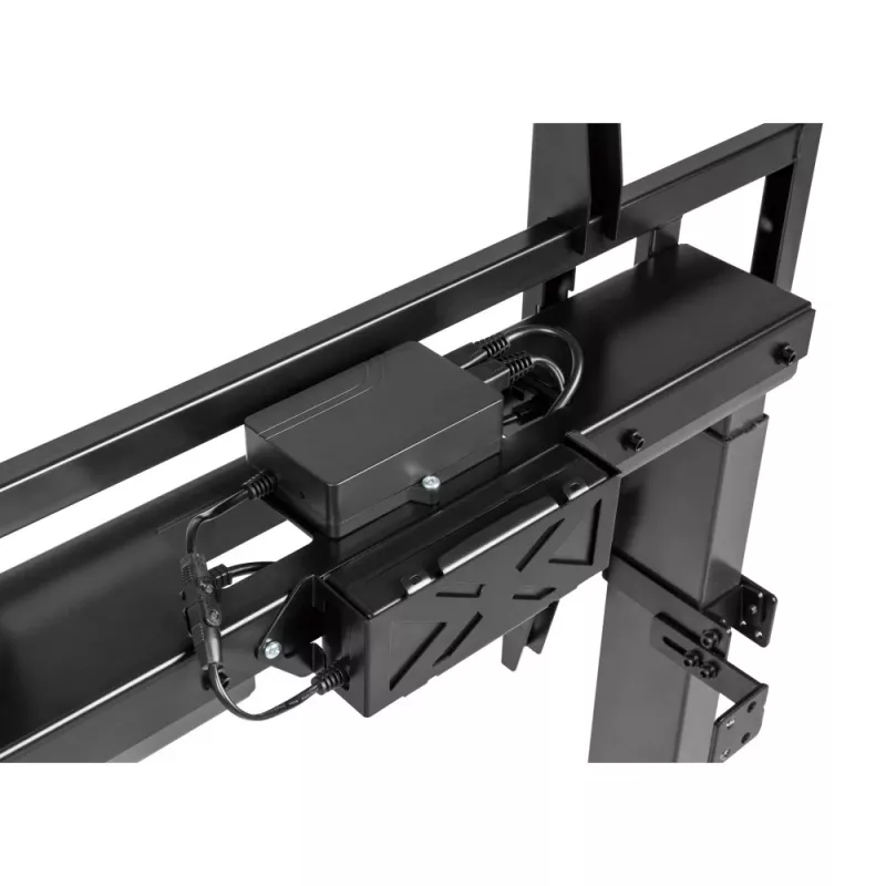 Suporte de parede/base para TV Techly ICA-TR68M 2,54 m (100 polegadas) Preto