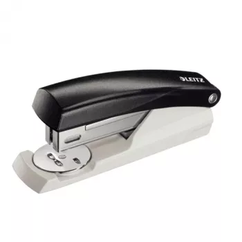 Agrafador Leitz NeXXt 5501, 25 folhas, 25 folhas, preto, 26/6, plástico, 80 g/m², carregamento superior