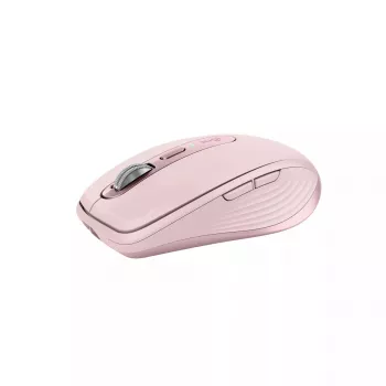 Rato Logitech MX 3S rosa USB ótico