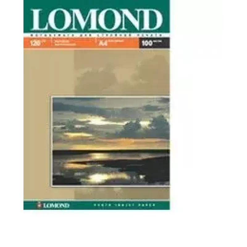 Papel fotográfico a jato de tinta Lomond 0102003 mate 120 g/m² A4 100 folhas