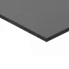 Mesa de altura ajustável up up B-57051PT/W-IA-ED22-60M — tampo branco, pernas pretas, altura ajustável