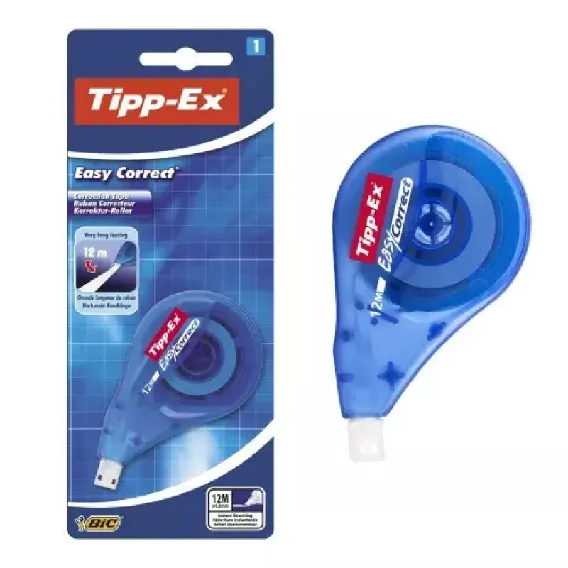Fita corretora BIC 8290362 12 m azul branco 4,2 mm