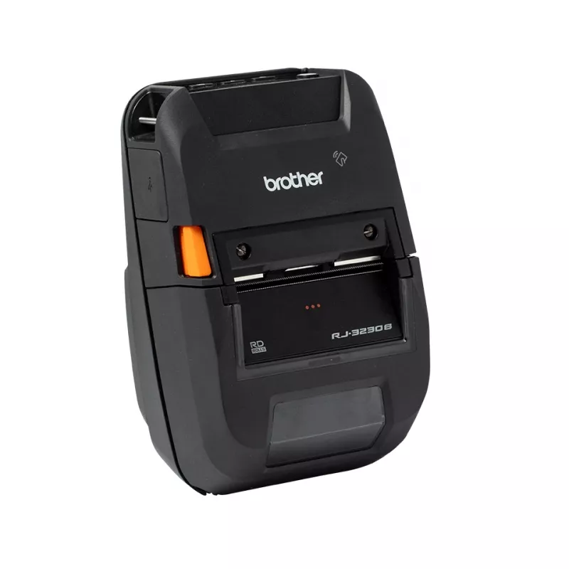 Brother RJ3230BL impressora de etiquetas térmica de transferência 203 x 203 DPI 127 mm/s sem fios Wi-Fi Bluetooth