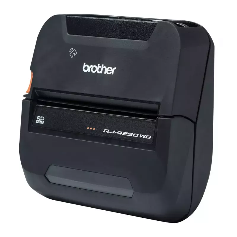 Brother RJ-4250WB impressora de etiquetas 203 x 203 DPI 127 mm/s com fios e sem fios Wi-Fi Bluetooth