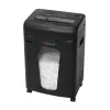 Rexel Mercury REM820 destruidora de papel, corte em micropartículas 2 x 15 mm, P-5, 9 folhas, 21 l, cesto de 220 folhas, 22,5 cm, 58 dB, preta