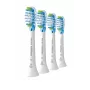 Philips Premium Plaque Defence HX9044/87 pack de 4 cabeças de escova, 4 unid., branco, 3 meses, médio, 62000 movimentos por minuto, Philips