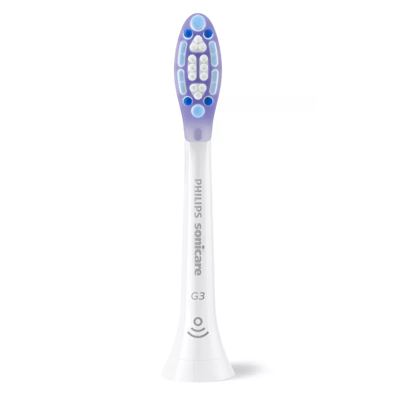 Philips Premium Gum Care HX9054/87 pack de 4 cabeças de escova, 4 unid., branco, 3 meses, suave, 62000 movimentos por minuto, Philips