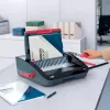 GBC CombBind CB20 encadernadora de pente de plástico, preto/prata/vermelho