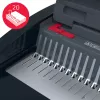 GBC CombBind CB20 encadernadora de pente de plástico, preto/prata/vermelho