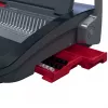 GBC CombBind CB20 encadernadora de pente de plástico, preto/prata/vermelho