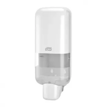 Dispensador de sabão e desinfetante Tork S4, branco – dispensador de líquido de parede, modelo 564500