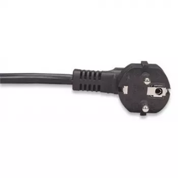 Techly I-CASE M10-4D Unidade de distribuição de energia (PDU) 4 saídas AC 1U preto, prateado